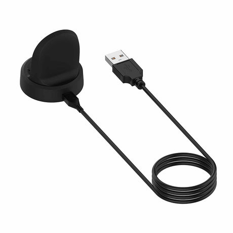 Incarcator Techsuit SmartWatch Wireless Charging Cable (TSC3), for Samsung Galaxy Watch 3/4/5/6, 2.5W with Desk Holder, Negru