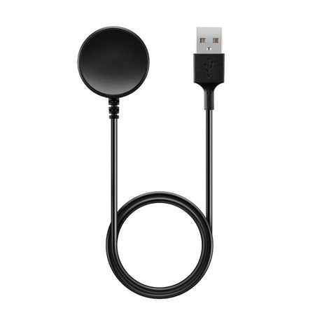 Incarcator Techsuit SmartWatch Wireless Charging Cable (TSC12), for Samsung Galaxy Watch 3/4/5/6, USB, 2.5W, with Desk Holder, Negru