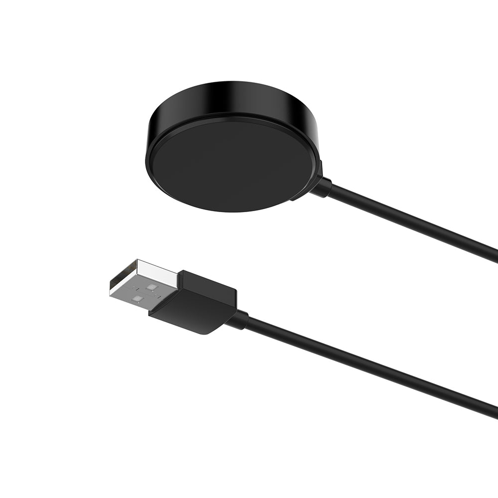 Incarcator Techsuit SmartWatch Wireless Charging Cable (THC1), for Huawei Watch 4/4 Pro/Honor 4 Pro, USB, 10W, Desk Holder, Negru