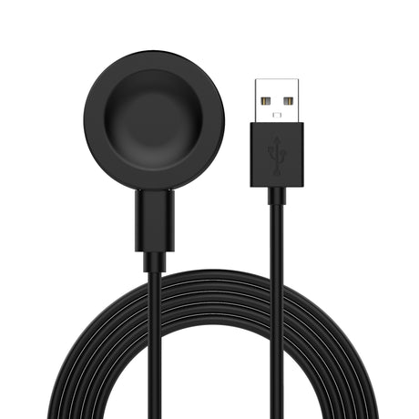 Incarcator Techsuit SmartWatch Wireless Charging Cable (THC2), for Huawei Watch 4/4 Pro/GT4/Honor 4 Pro, 10W with Desk Holder, Negru