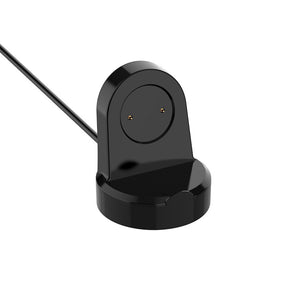 Incarcator Techsuit SmartWatch Wireless Charging Cable (THC4), for Huawei Watch GT/GT2/Honor Watch GS3i, USB, Desk Holder, Negru