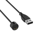 Incarcator Techsuit SmartWatch Wireless Charging Cable (TXC1), for Xiaomi Mi Band 5/6/7, USB, 3.5W, 1m, Negru
