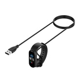 Incarcator Techsuit SmartWatch Wireless Charging Cable (TXC1), for Xiaomi Mi Band 5/6/7, USB, 3.5W, 1m, Negru