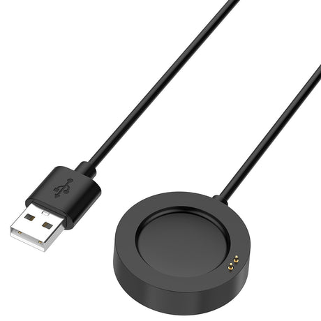 Incarcator Techsuit SmartWatch Wireless Charging Cable (TXC5), for Xiaomi Watch S4/2/S3/H1/Watch2 Pro/Watch S2, Negru