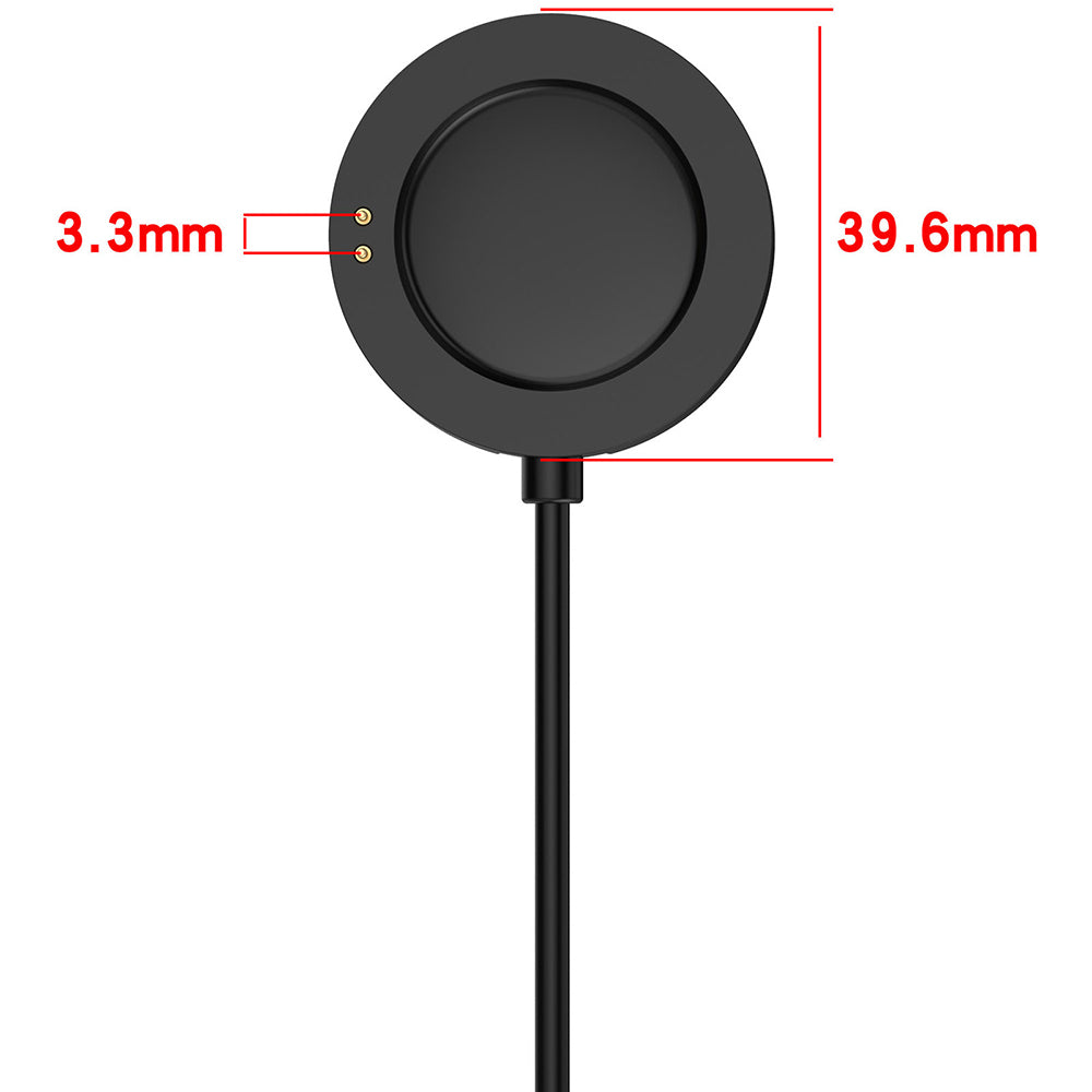 Incarcator Techsuit SmartWatch Wireless Charging Cable (TXC5), for Xiaomi Watch S4/2/S3/H1/Watch2 Pro/Watch S2, Negru