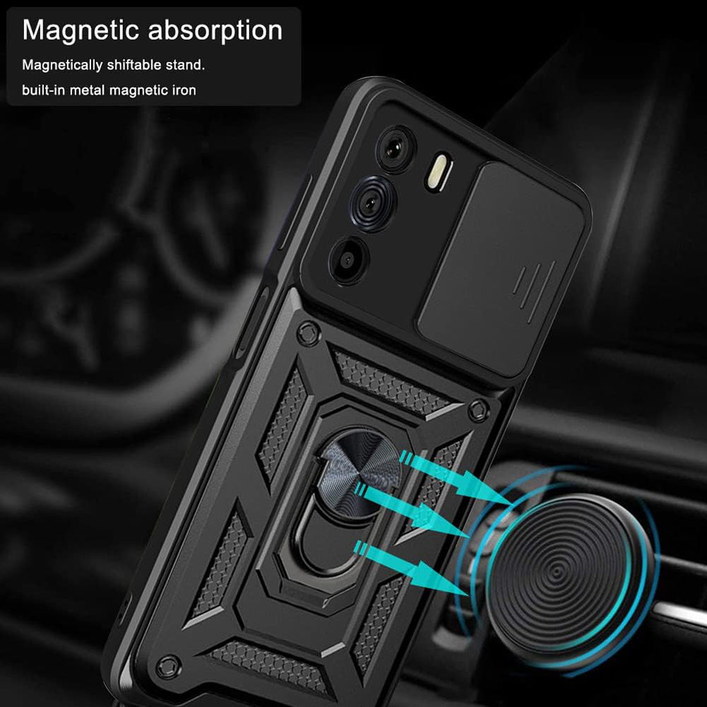 Husa de protectie Techsuit CamShield Series compatibil cu Motorola Edge 30, Negru