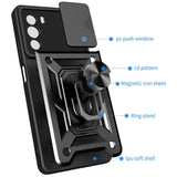 Husa de protectie Techsuit CamShield Series compatibil cu Motorola Edge 30, Negru