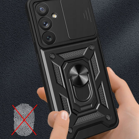 Husa de protectie Techsuit CamShield Series compatibil cu Samsung Galaxy A15 4G / A15 5G, Negru