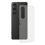 Husa de protectie Techsuit Clear Silicone compatibil cu Sony Xperia 1 V, Transparent