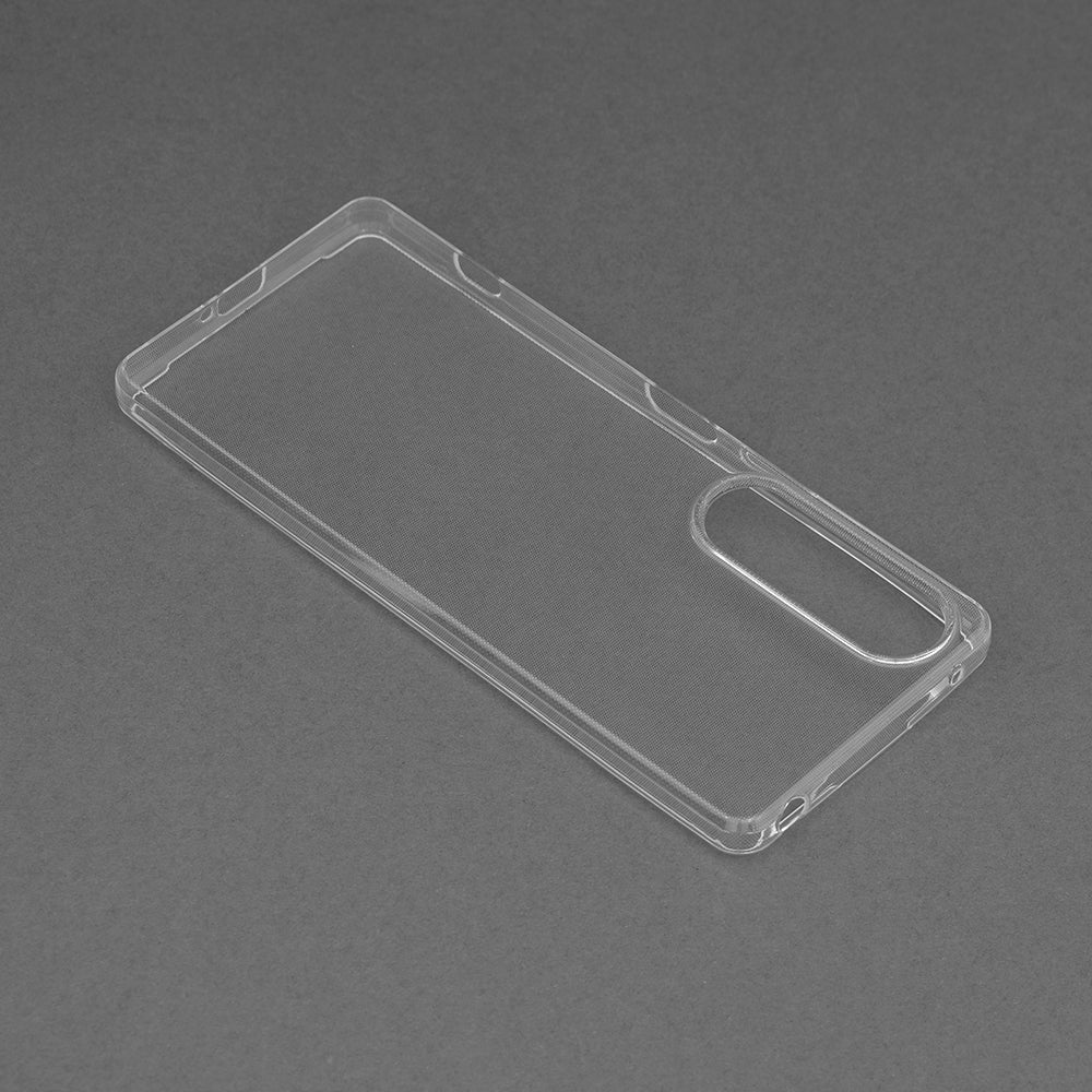Husa de protectie Techsuit Clear Silicone compatibil cu Sony Xperia 1 V, Transparent