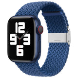 Curea smartwatch Techsuit Watchband (W032) compatibil cu Apple Watch 1/2/3/4/5/6/7/8/9/10/11/SE/SE 2/SE 3/Ultra/2/3 (42/44/45/46/49mm), Atlantic Blue