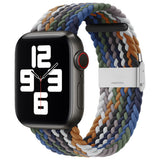 Curea smartwatch Techsuit Watchband (W032) compatibil cu Apple Watch 1/2/3/4/5/6/7/8/9/10/11/SE/SE 2/SE 3/Ultra/2/3 (42/44/45/46/49mm), Cowboy Green