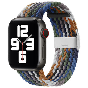Curea smartwatch Techsuit Watchband (W032) compatibil cu Apple Watch 1/2/3/4/5/6/7/8/9/10/11/SE/SE 2/SE 3/Ultra/2/3 (42/44/45/46/49mm), Cowboy Green