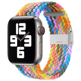 Curea smartwatch Techsuit Watchband (W032) compatibil cu Apple Watch 1/2/3/4/5/6/7/8/9/10/11/SE/SE 2/SE 3/Ultra/2/3 (42/44/45/46/49mm), Heartbeat Purple