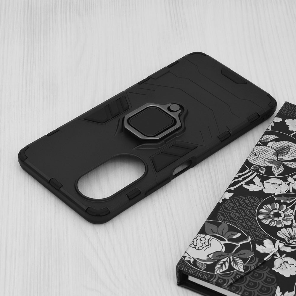 Husa de protectie Techsuit Silicone Shield compatibil cu Oppo A58 4G, Negru