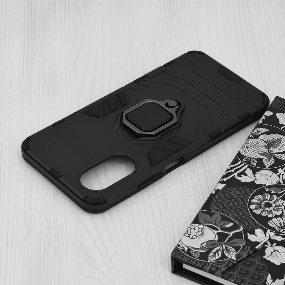 Husa de protectie Techsuit Silicone Shield compatibil cu Oppo A17, Negru