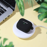Casti Techsuit Silicone Case, for Apple AirPods 3, Smooth Ultrathin Material, Negru