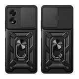 Husa de protectie Techsuit CamShield Series compatibil cu Oppo A58 4G, Negru