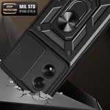 Husa de protectie Techsuit CamShield Series compatibil cu Oppo A58 4G, Negru