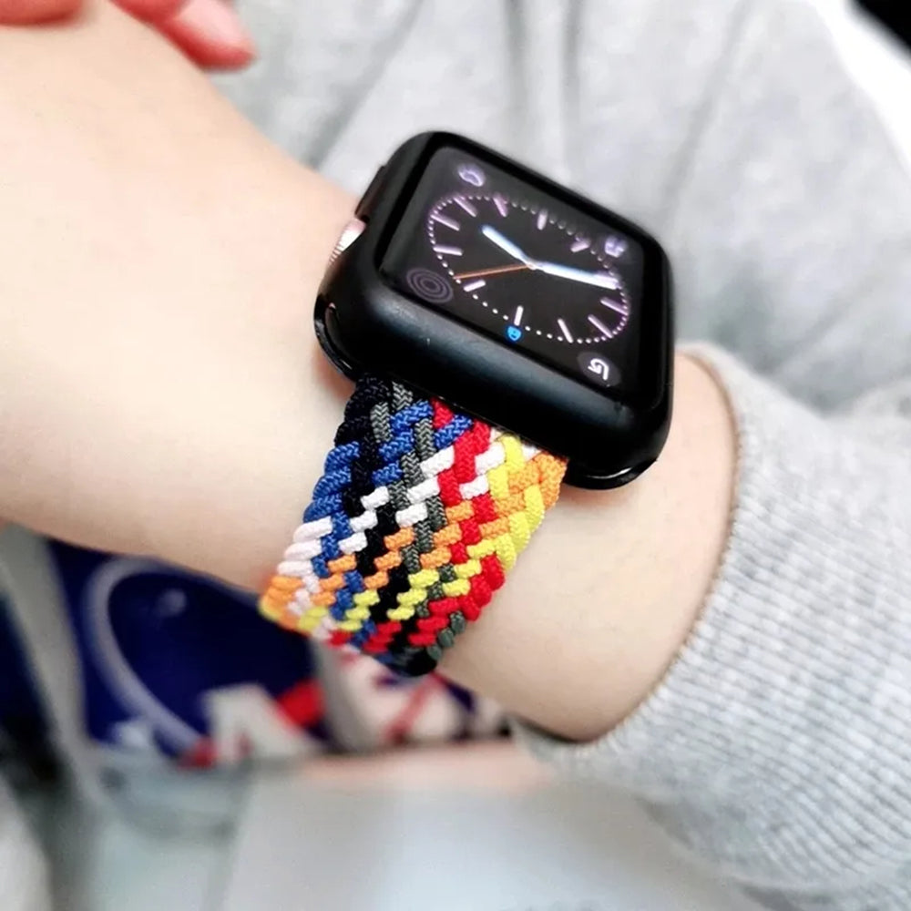Curea smartwatch Techsuit Watchband (W032) compatibil cu Apple Watch 1/2/3/4/5/6/7/8/9/10/11/SE/SE 2/SE 3/Ultra/2/3 (42/44/45/46/49mm), Atlantic Blue
