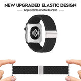 Curea smartwatch Techsuit Watchband (W032) compatibil cu Apple Watch 1/2/3/4/5/6/7/8/9/10/11/SE/SE 2/SE 3/Ultra/2/3 (42/44/45/46/49mm), Star Light
