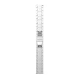Curea smartwatch Techsuit Watchband 22mm (W012) compatibil cu Huawei Watch GT 2 (46mm)/GT 2 Pro/GT 3 Pro (46mm)/Ultimate, Xiaomi Watch S1, Argintiu