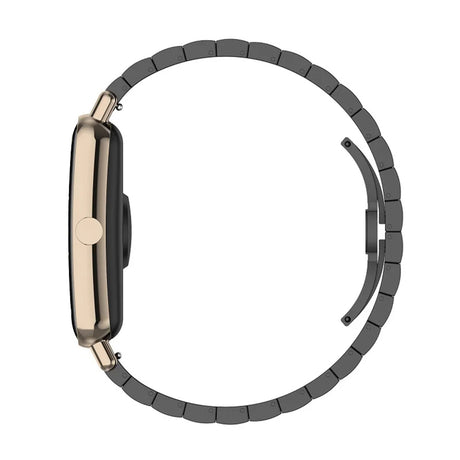 Curea smartwatch Techsuit Watchband 20mm (W012) compatibil cu Samsung Galaxy Watch 4/5/Active 2, Huawei Watch GT 3 (42mm)/GT 3 Pro (43mm), Negru
