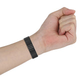 Curea smartwatch Techsuit Watchband 20mm (W012) compatibil cu Samsung Galaxy Watch 4/5/Active 2, Huawei Watch GT 3 (42mm)/GT 3 Pro (43mm), Negru