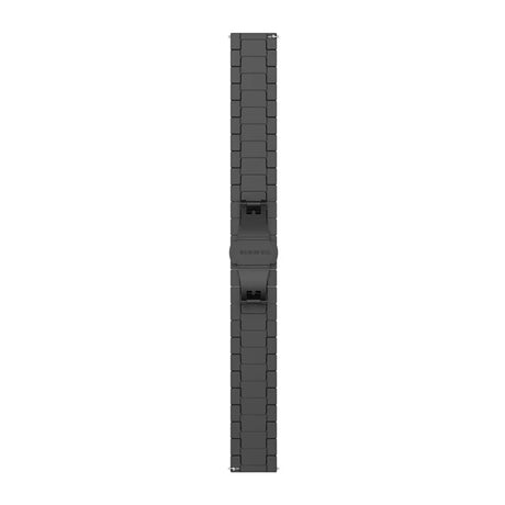 Curea smartwatch Techsuit Watchband 20mm (W012) compatibil cu Samsung Galaxy Watch 4/5/Active 2, Huawei Watch GT 3 (42mm)/GT 3 Pro (43mm), Negru