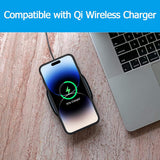 Husa de protectie Techsuit Power Pro MagSafe Battery compatibil cu iPhone 15 Plus, Negru