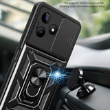 Husa de protectie Techsuit CamShield Series compatibil cu Xiaomi Redmi Note 13 Pro 5G / Poco X6, Negru