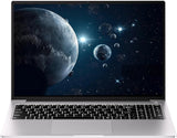 Hordozható laptop Bvate, Intel Core i3-1000NG4, 16 Inch, Win11 16GB DDR4, 512GB SSD, 2.4G+5G WiFi Bluetooth, Silver