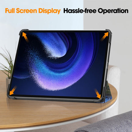 Husa de protectie tableta Techsuit FoldPro compatibil cu Xiaomi Pad 6 / Pad 6 Pro, Starry Night