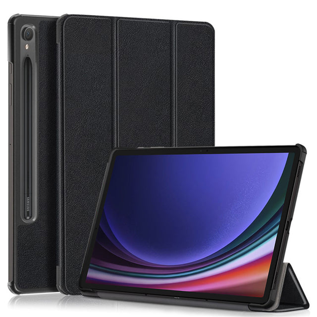 Husa de protectie tableta Techsuit FoldPro compatibil cu Samsung Galaxy Tab S9 / S9 FE / S10 FE / S10 Lite, Negru