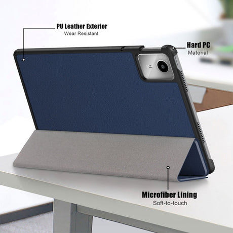 Husa de protectie tableta Techsuit FoldPro compatibil cu Lenovo Tab M11, Albastru