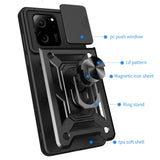 Husa de protectie Techsuit CamShield Series compatibil cu Xiaomi 13T / 13T Pro, Negru