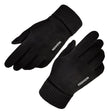 Techsuit Touchscreen Gloves Suede (ST0010), PU Leather, Plush Interior, Negru
