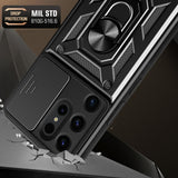 Husa de protectie Techsuit CamShield Series compatibil cu Samsung Galaxy S24 Ultra, Negru