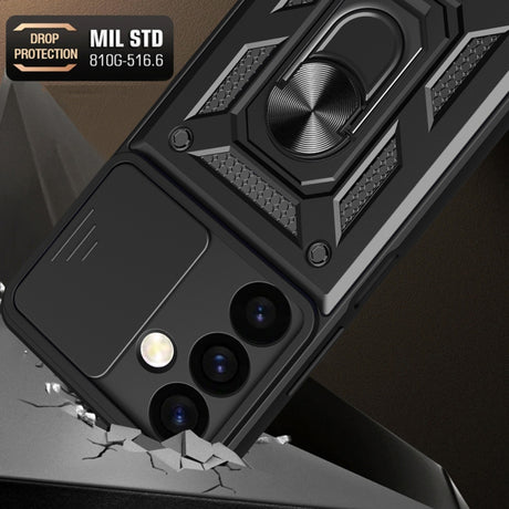 Husa de protectie Techsuit CamShield Series compatibil cu Samsung Galaxy S24 Plus, Negru