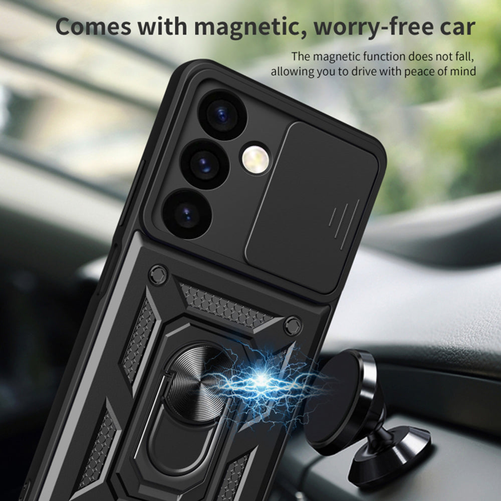 Husa de protectie Techsuit CamShield Series compatibil cu Samsung Galaxy S24 Plus, Negru