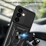 Husa de protectie Techsuit CamShield Series compatibil cu Samsung Galaxy S24 Plus, Negru