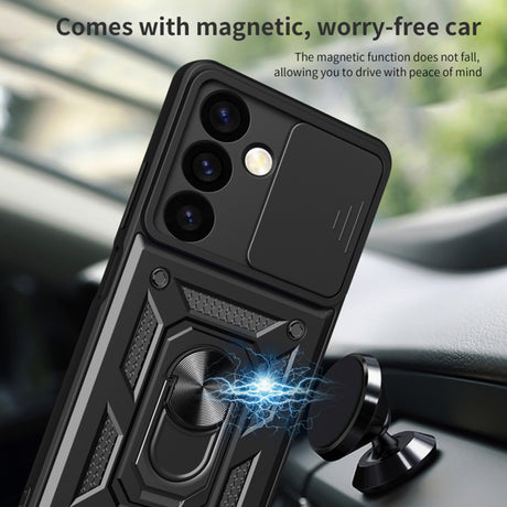 Husa de protectie Techsuit CamShield Series compatibil cu Samsung Galaxy S24 Plus, Negru