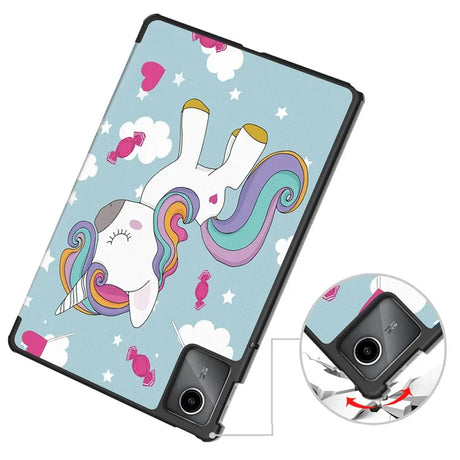 Husa de protectie tableta Techsuit FoldPro compatibil cu Lenovo Tab M11, Unicorn