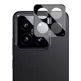 Folie de protectie Techsuit Full Camera Glass compatibil cu Xiaomi 14, Negru