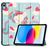 Husa de protectie tableta Techsuit FoldPro compatibil cu iPad 10 (2022) 10.9 / 11 (2025), Unicorn