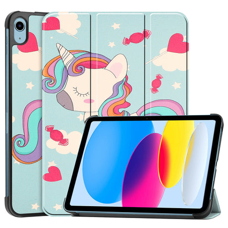 Husa de protectie tableta Techsuit FoldPro compatibil cu iPad 10 (2022) 10.9 / 11 (2025), Unicorn