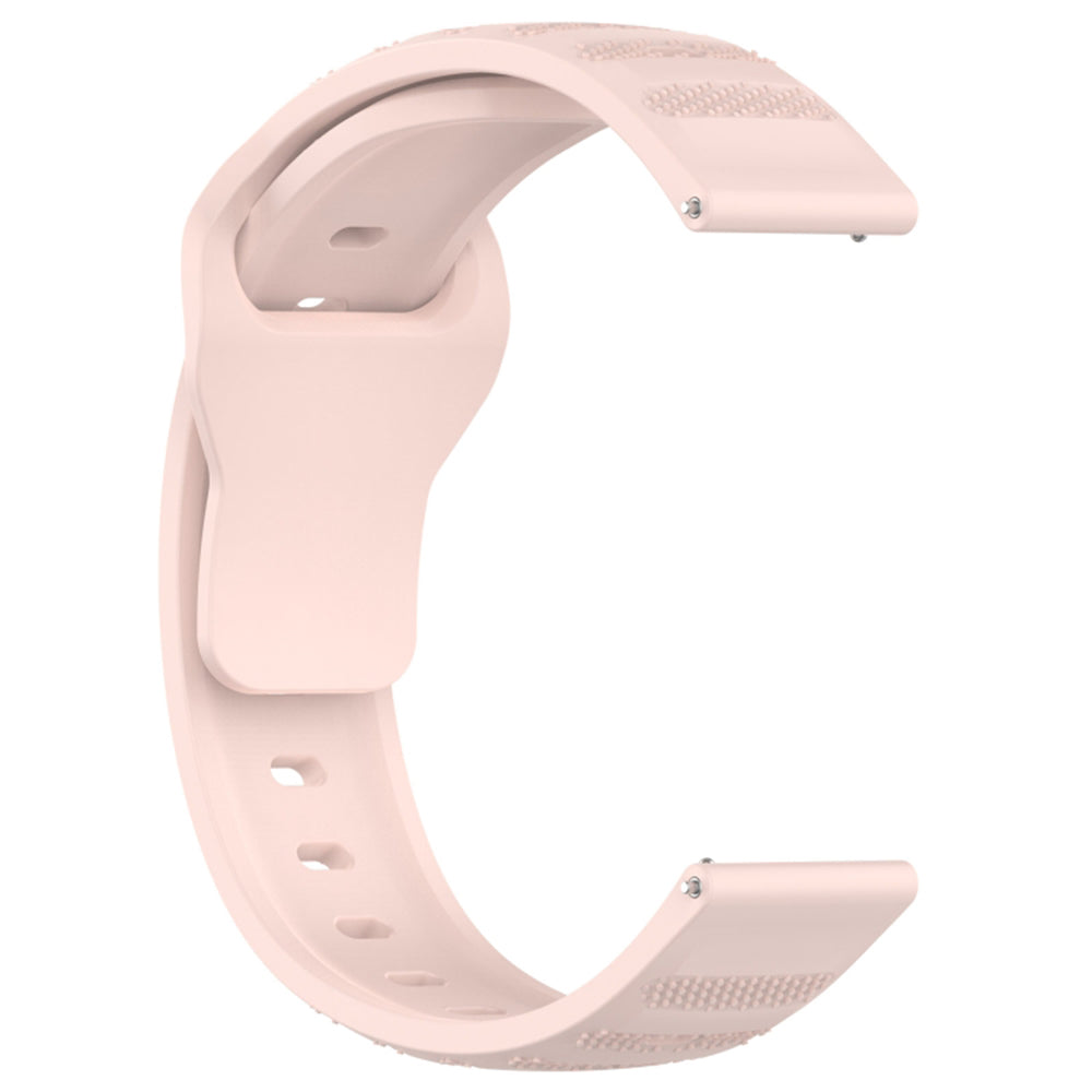 Curea smartwatch Techsuit Watchband 22mm (W050) compatibil cu Huawei Watch GT 2 (46mm)/GT 2 Pro/GT 3 Pro (46mm)/Ultimate, Xiaomi Watch S1, Roz