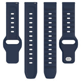 Curea smartwatch Techsuit Watchband 20mm (W050) compatibil cu Samsung Galaxy Watch 4/5/Active 2, Huawei Watch GT 3 (42mm)/GT 3 Pro (43mm), Albastru