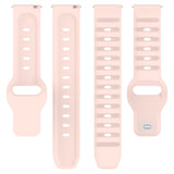 Curea smartwatch Techsuit Watchband 20mm (W050) compatibil cu Samsung Galaxy Watch 4/5/Active 2, Huawei Watch GT 3 (42mm)/GT 3 Pro (43mm), Roz