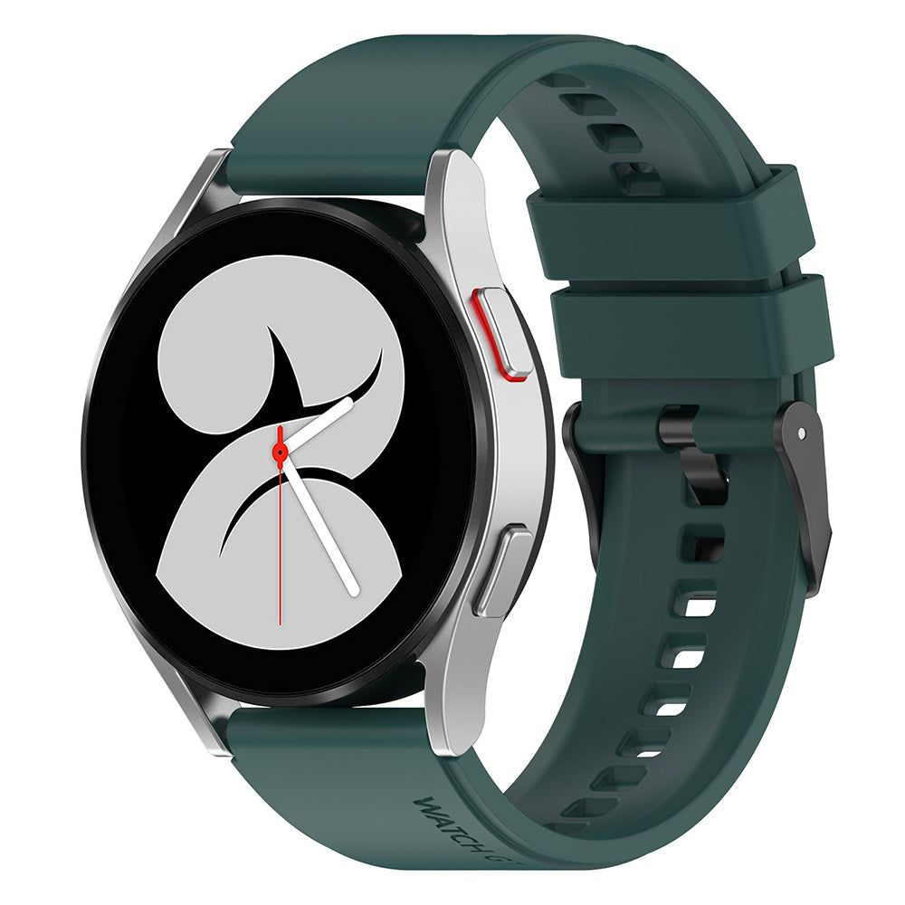 Curea smartwatch Techsuit Watchband 22mm (W026) compatibil cu Huawei Watch GT 2 (46mm)/GT 2 Pro/GT 3 Pro (46mm)/Ultimate, Xiaomi Watch S1, Verde Inchis